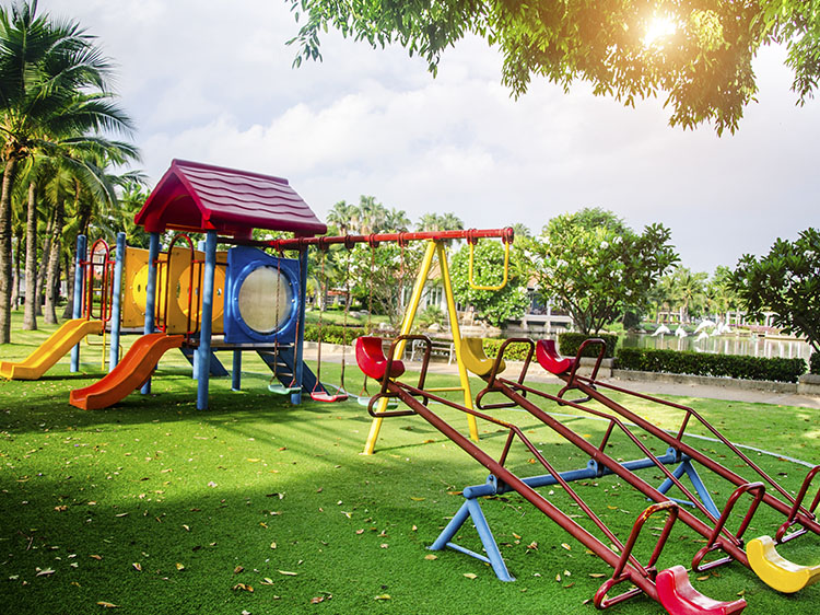 7 Creative Playground Structure Ideas Using Artificial Grass in Monterey