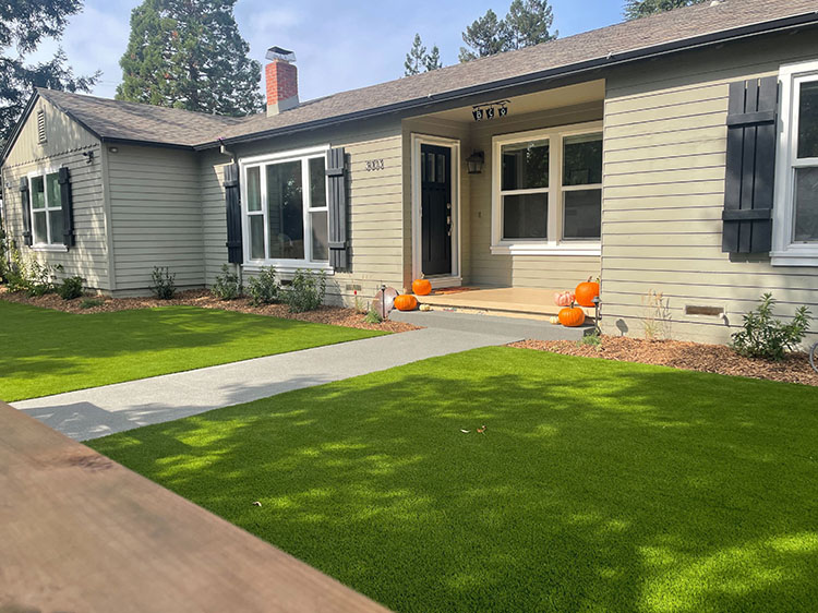 Scale Down Yard Stress with Artificial Turf