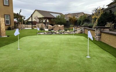 Incorporating Undulations into Your Artificial Grass Putting Green Design