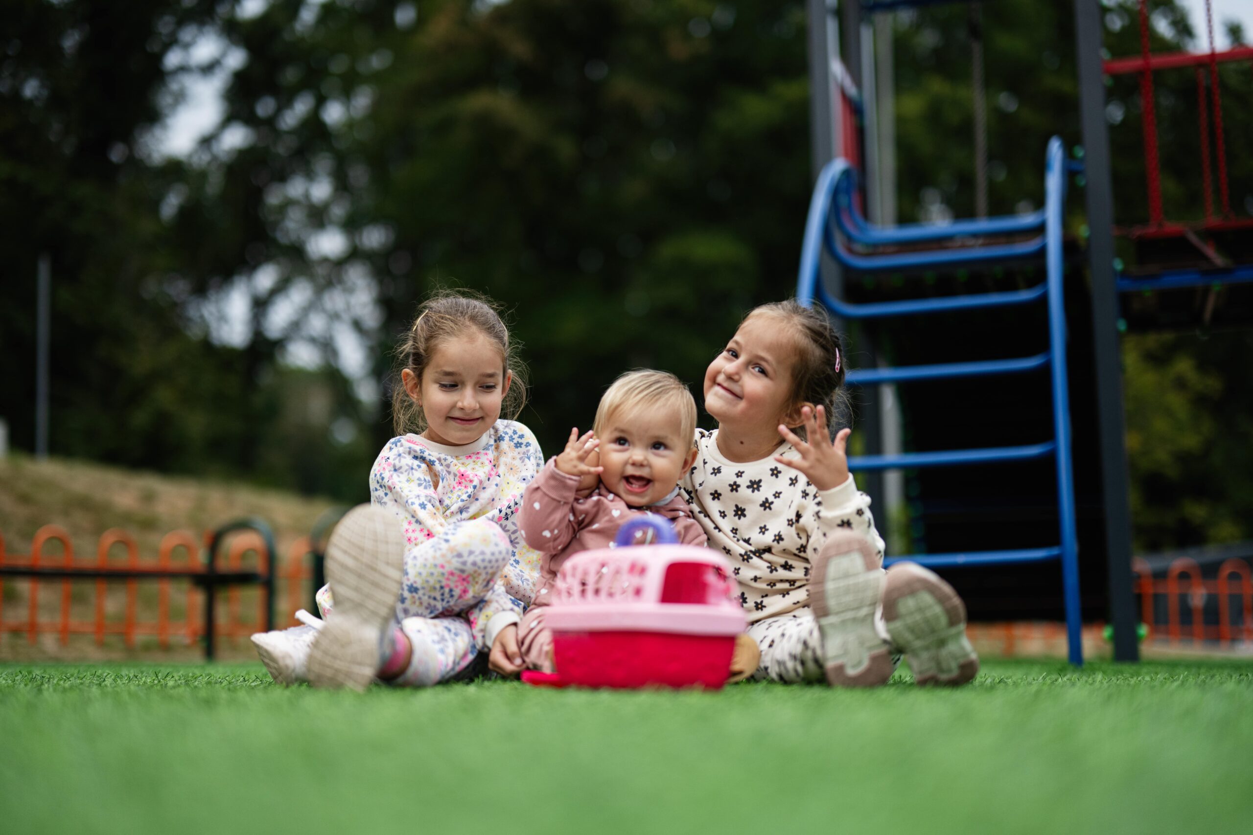 Safe and vibrant fun with artificial turf for playgrounds