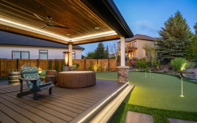 Integrating Your Putting Green with the Landscape: Backyard Putting Green Ideas